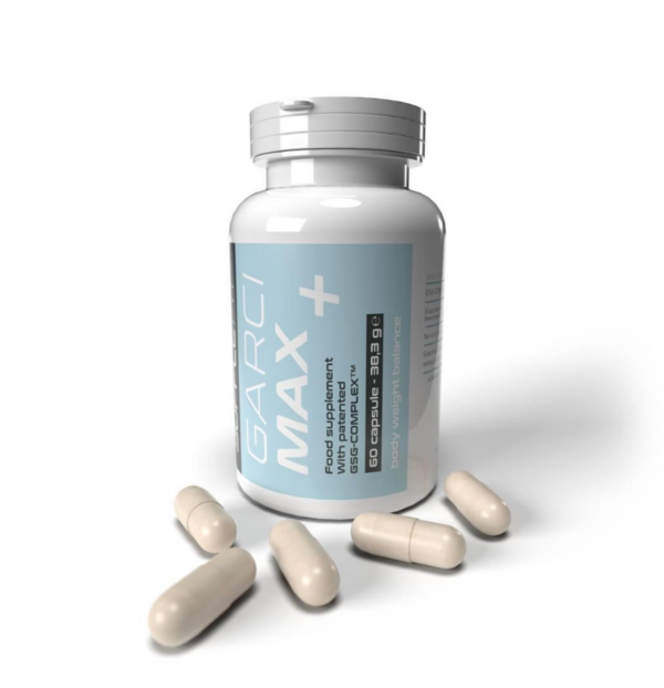 Nahrungsergänzungsmittel in Kapseln GARCI MAX+ Mit dem patentierten Komplex GSG-COMPLEX™