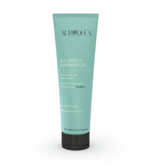 Duschgel – Ice Effect - 250 ml Angereichert mit Aloe Vera, Rosskastanie & Menthol