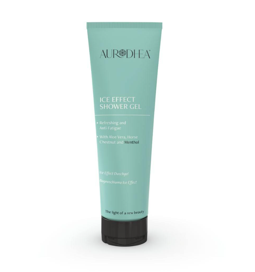 Duschgel – Ice Effect - 250 ml Angereichert mit Aloe Vera, Rosskastanie & Menthol