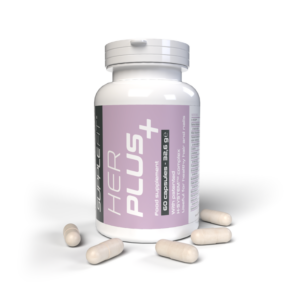 Nahrungsergänzungsmittel in Kapseln HER PLUS + Mit dem patentierten Komplex H-SYSTEM™