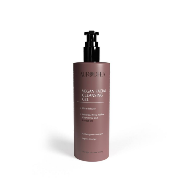 Veganes Waschgel mit Baobaböl - 260 ml Angereichert mit Aloe Vera, Malve & Kamille