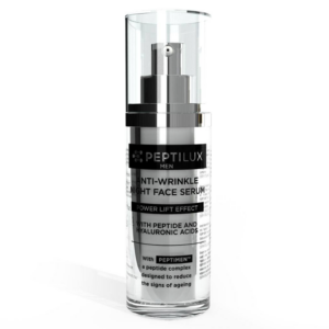Peptilux Men – Anti-Falten Nachtserum „Power-Lift"-Effekt mit PEPTIMEN™ – 30 ml