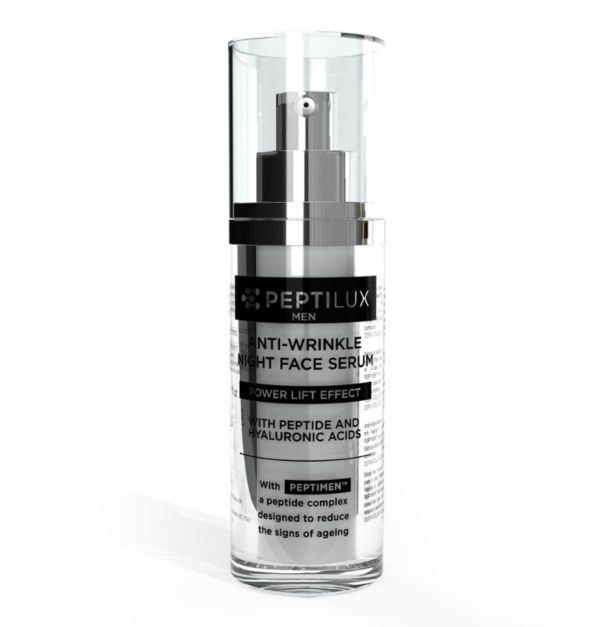 Peptilux Men – Anti-Falten Nachtserum „Power-Lift"-Effekt mit PEPTIMEN™ - 30 ml