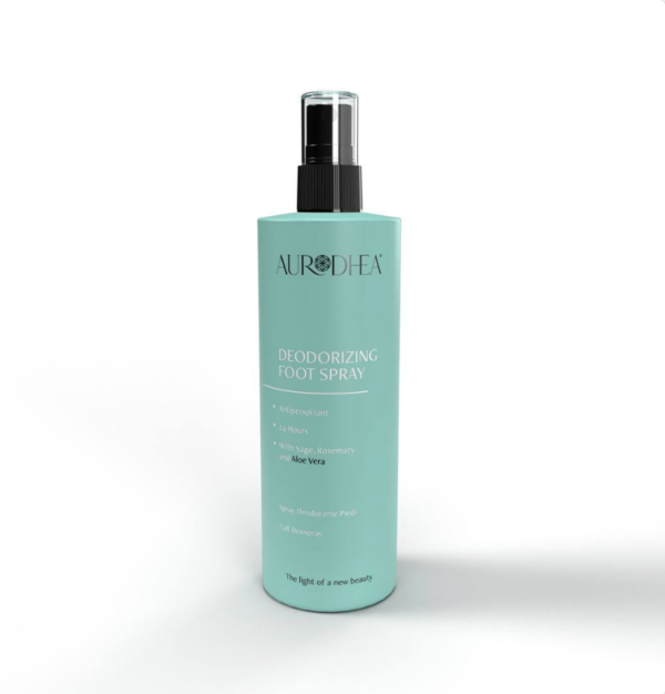 Fuß Deospray - 150 ml Angereichert mit Salbei, Rosmarin & Aloe Vera