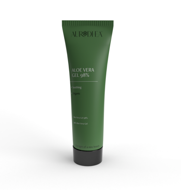 Gel mit 98% Bio Aloe Vera - 150 ml Angereichert mit Hamamelisextrakt