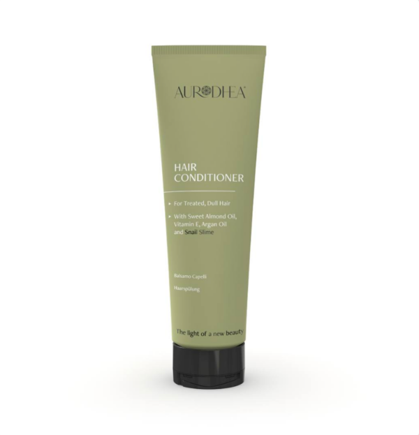 Haarspülung mit Schneckenschleim - 250 ml Angereichert mit Süßmandelöl, Arganöl, Kokosnussöl & Vitamin E   1