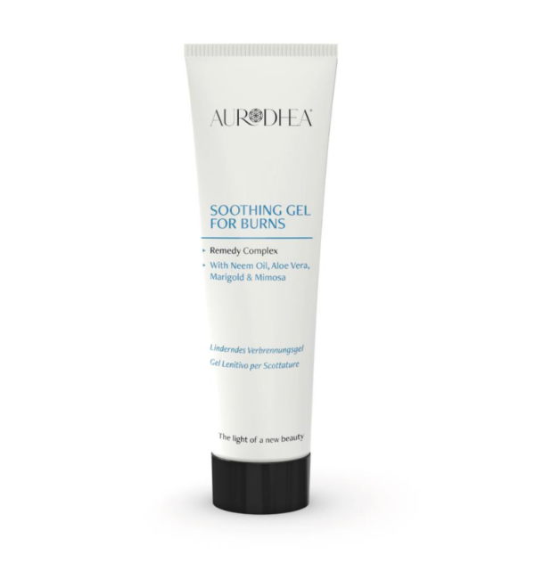 Linderndes Verbrennungsgel - 50 ml Angereichert mit Neemöl, Aloe Vera, Ringelblume & Mimose