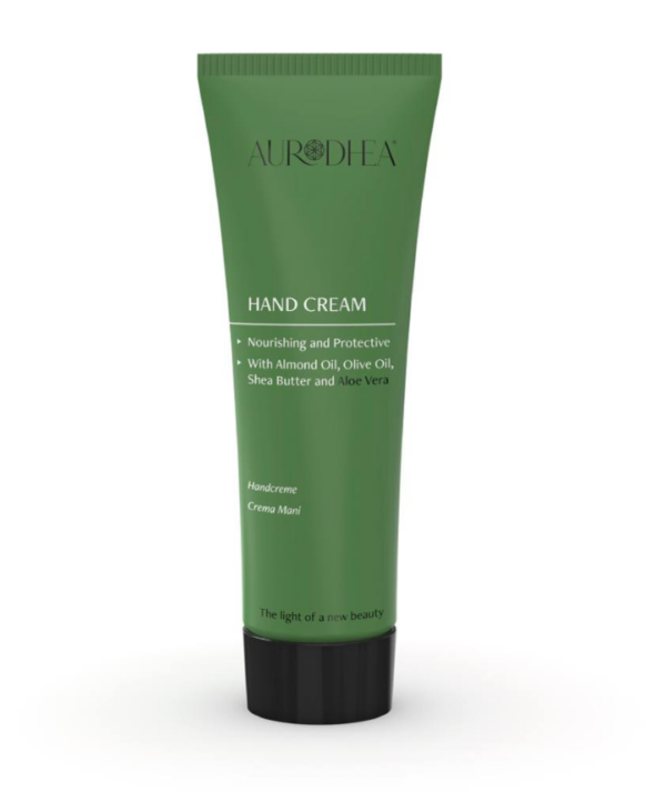 Handcreme mit Aloe Vera - 75 ml Angereichert mit Mandelöl, Olivenöl & Sheabutter