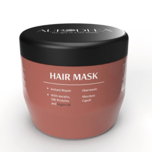 Entwirrende Haarmaske mit Arganöl – 500 ml Angereichert mit Keratin & Seidenprotein