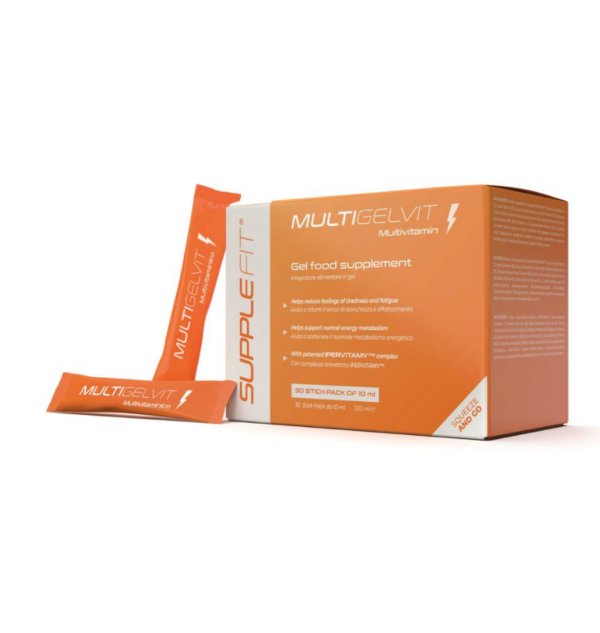 Multigelvit – Multivitaminpräparat In Gelform - 300 Ml Mit dem patentierten Komplex IPERVITAMY™