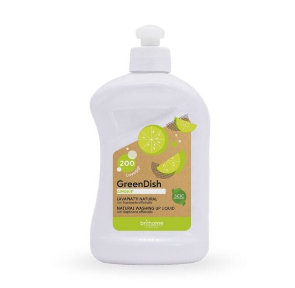 GreenDish „Zitrone“ (mit Echtem Seifenkraut)