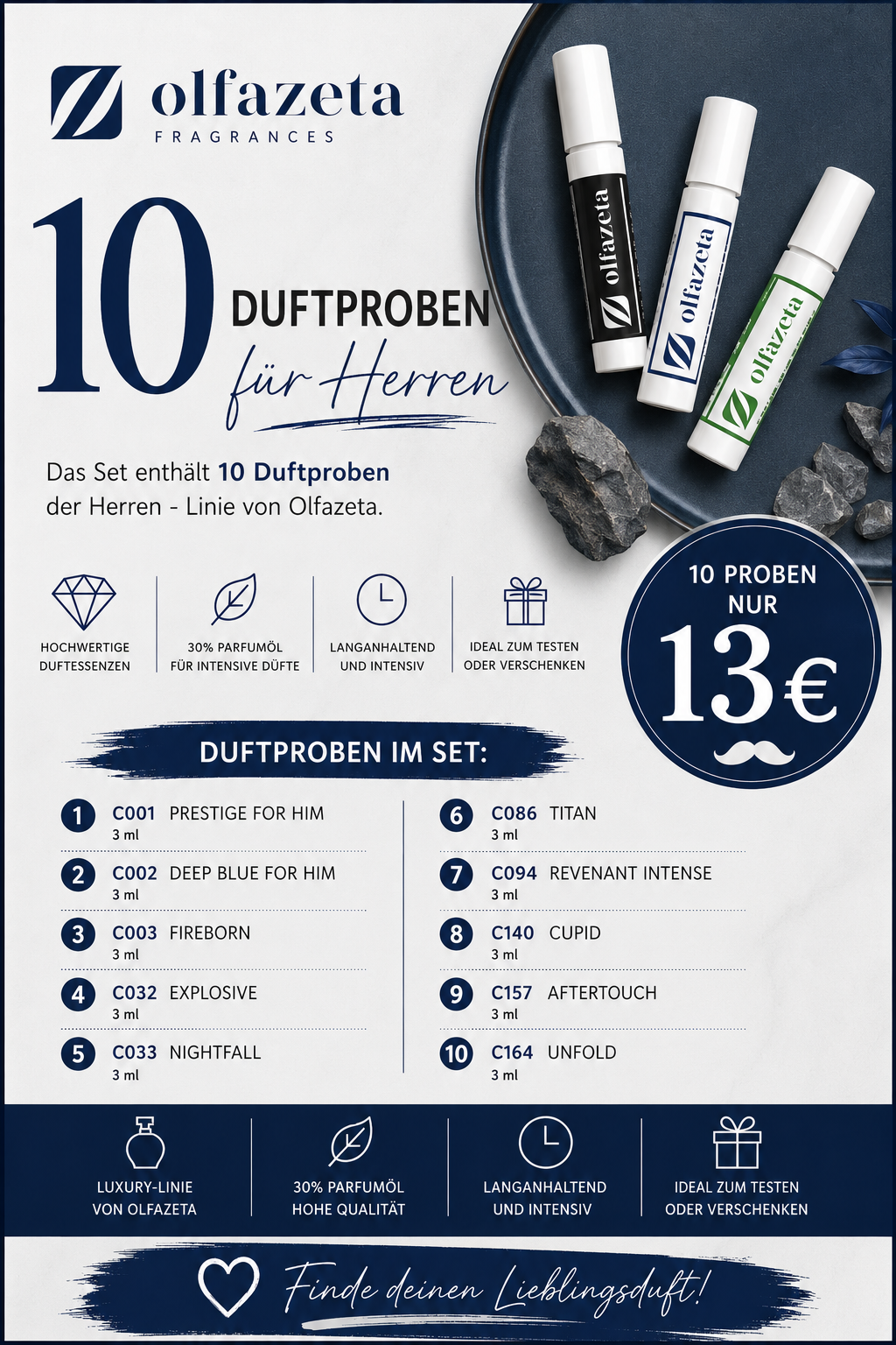 Probenset Herren10stk – Bild 2