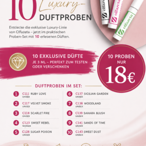 Probenset Luxury Düfte 10 Stk